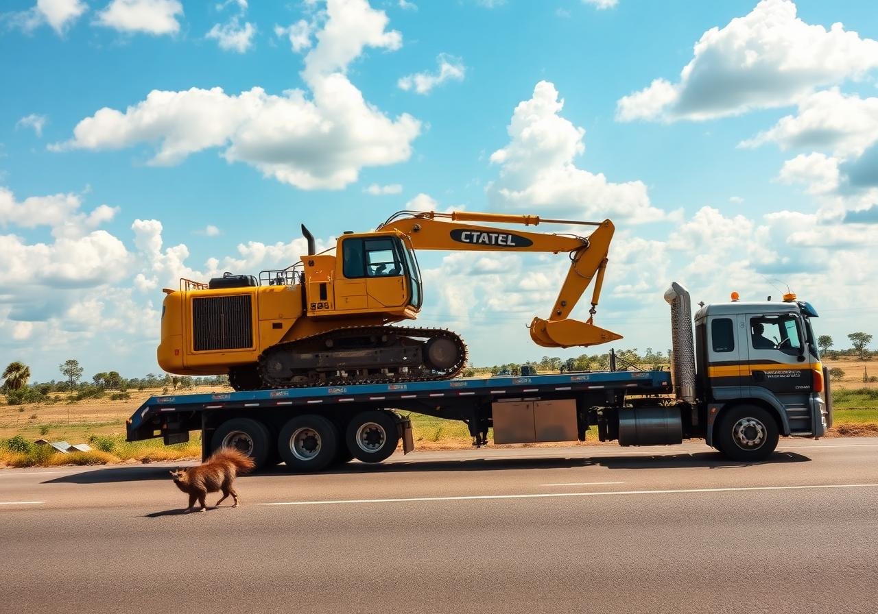 Lowbed Haulage